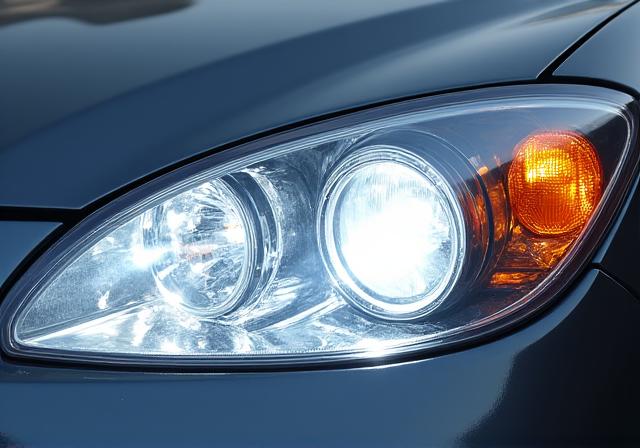 The same headlight, now crystal clear and bright.